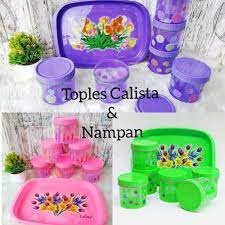 nampan Calista Tonam Toples Kue BESAR ZUMBO Set 7 in 1