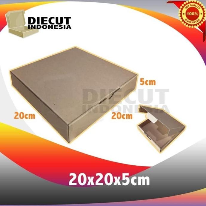 

kardus box pizza karton diecut uk 20x20x5