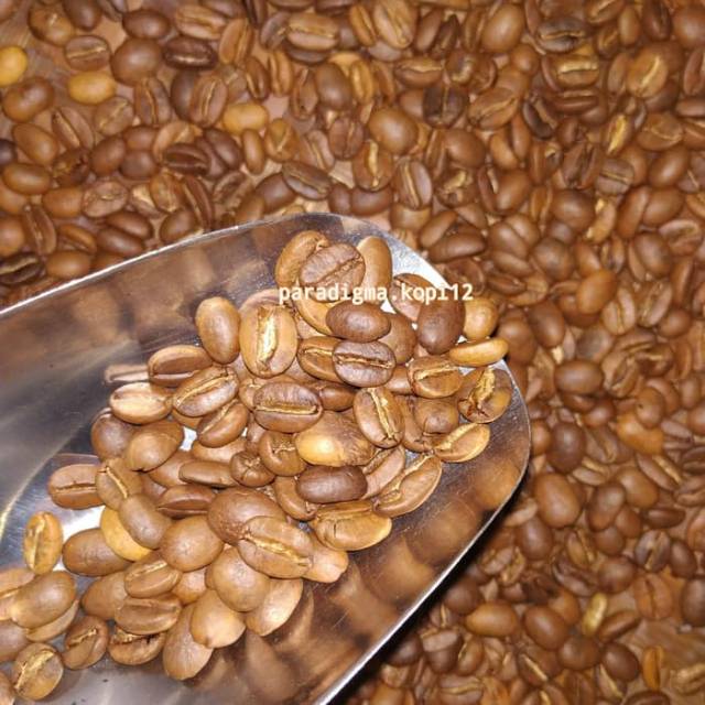 

250 gr Arabica petik merah Lereng gunung Arjuno Roasted/goreng/sangrai