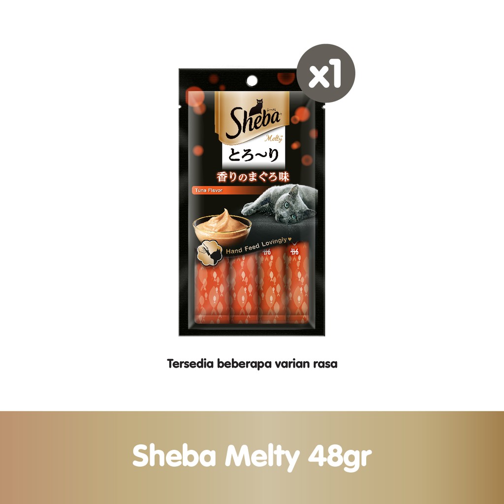 Sheba® Melty Snack Kucing Basah 48gr