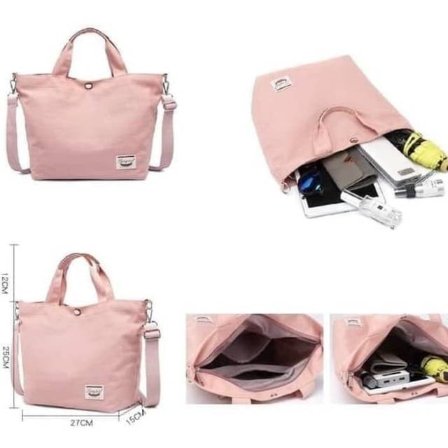 Korea Versatile Nylon Shoulder Bag / Tas Selempang Wanita