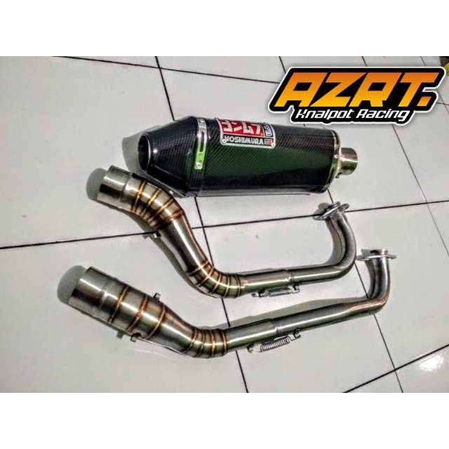 Knalpot Yoshimura Yamaha R 15 / NMAX / Honda PCX Yoshimura Carbon