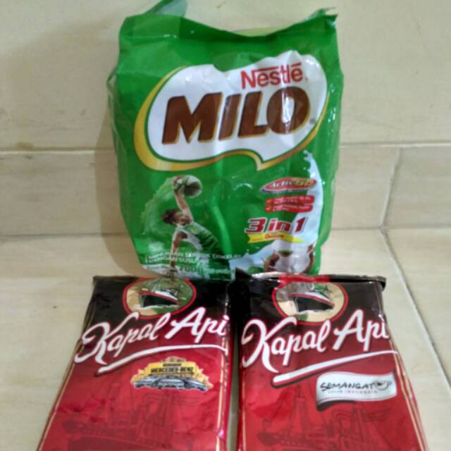 

Paket milo dan kapal api new ex 2017