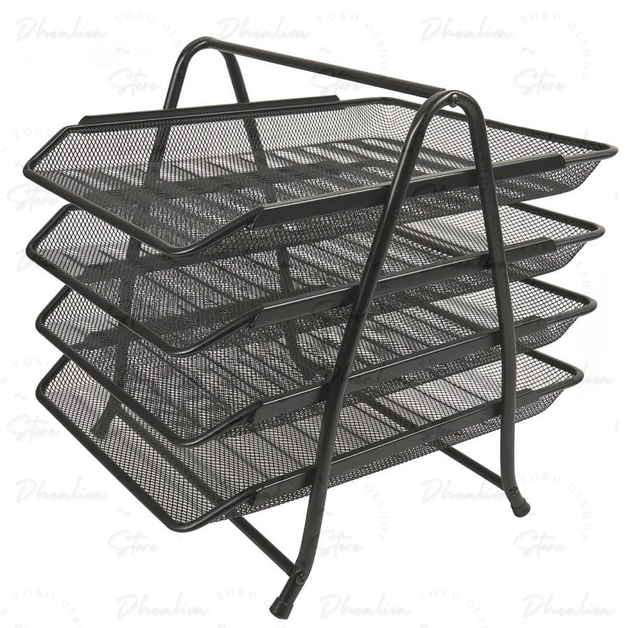 

NEW VIRAL Rak Dokumen / Document Tray 4 Susun DhealiVaStore