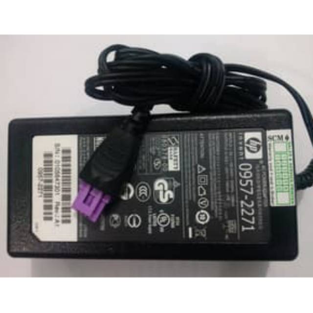 Adaptor HP Officejet 6000, 6500a, 7000, 7500a Ungu Besar 0957-2271 Original