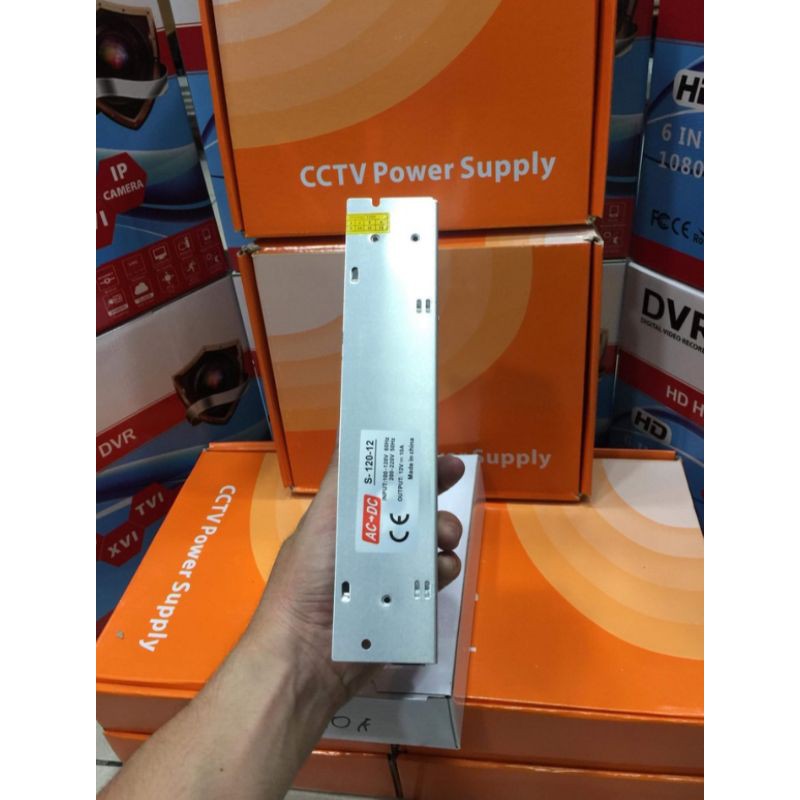 POWER SUPPLY 12V 10A JARING/SUPPLY CCTV