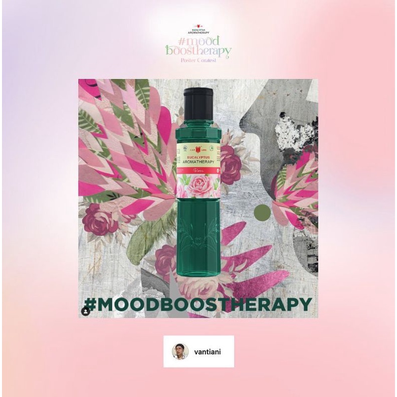 MKP LANG - MINYAK KAYU PUTIH CAP LANG AROMATHERAPY - LAVENDER GREEN TEA ROSE