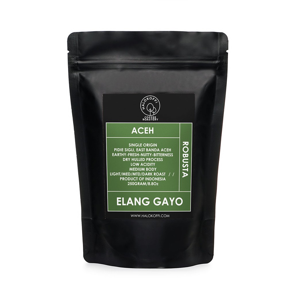 

KOPI ROBUSTA ACEH ELANG GAYO 250 GRAM BIJI / BUBUK