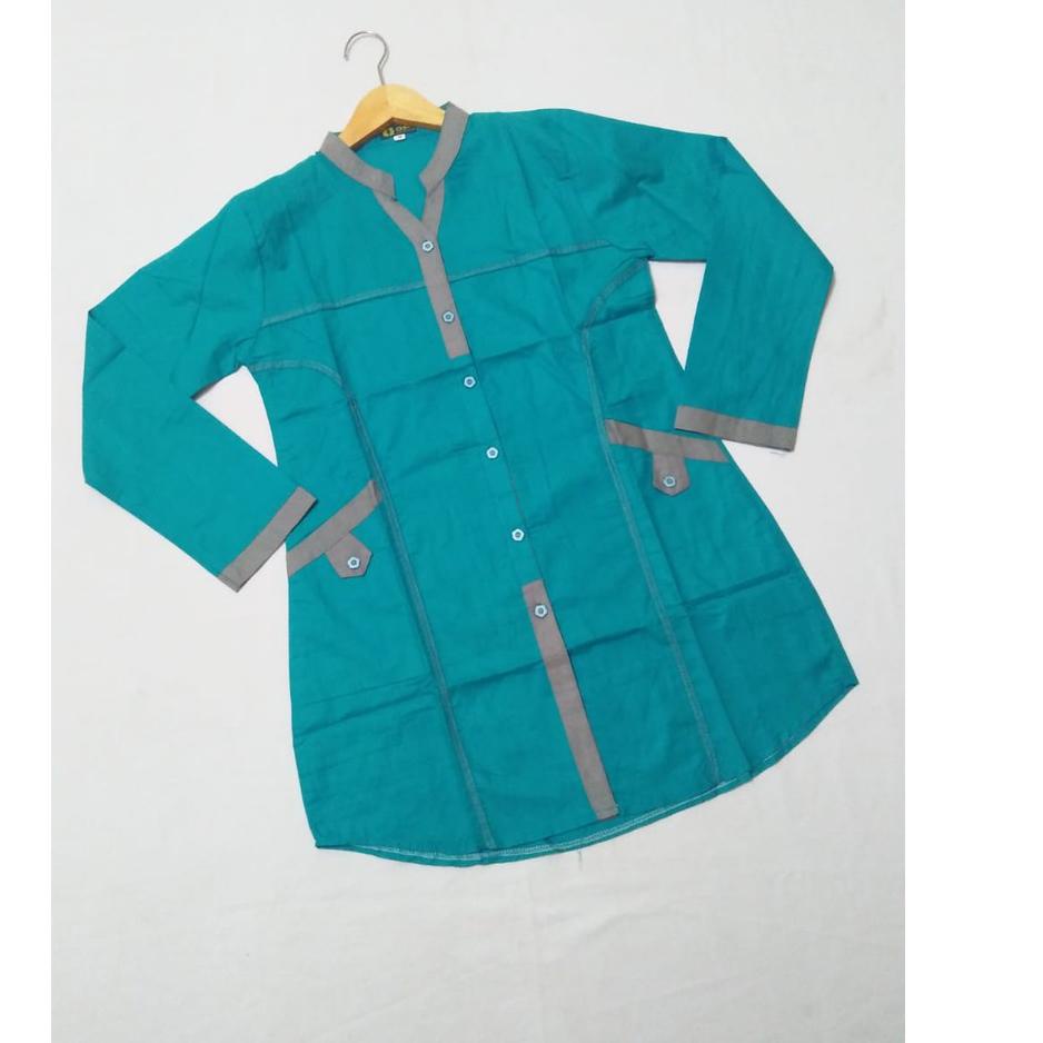 Tren Kekinian.. atasan santri putri atasan santriwati baju santri putri  baju santriwati lengan panj