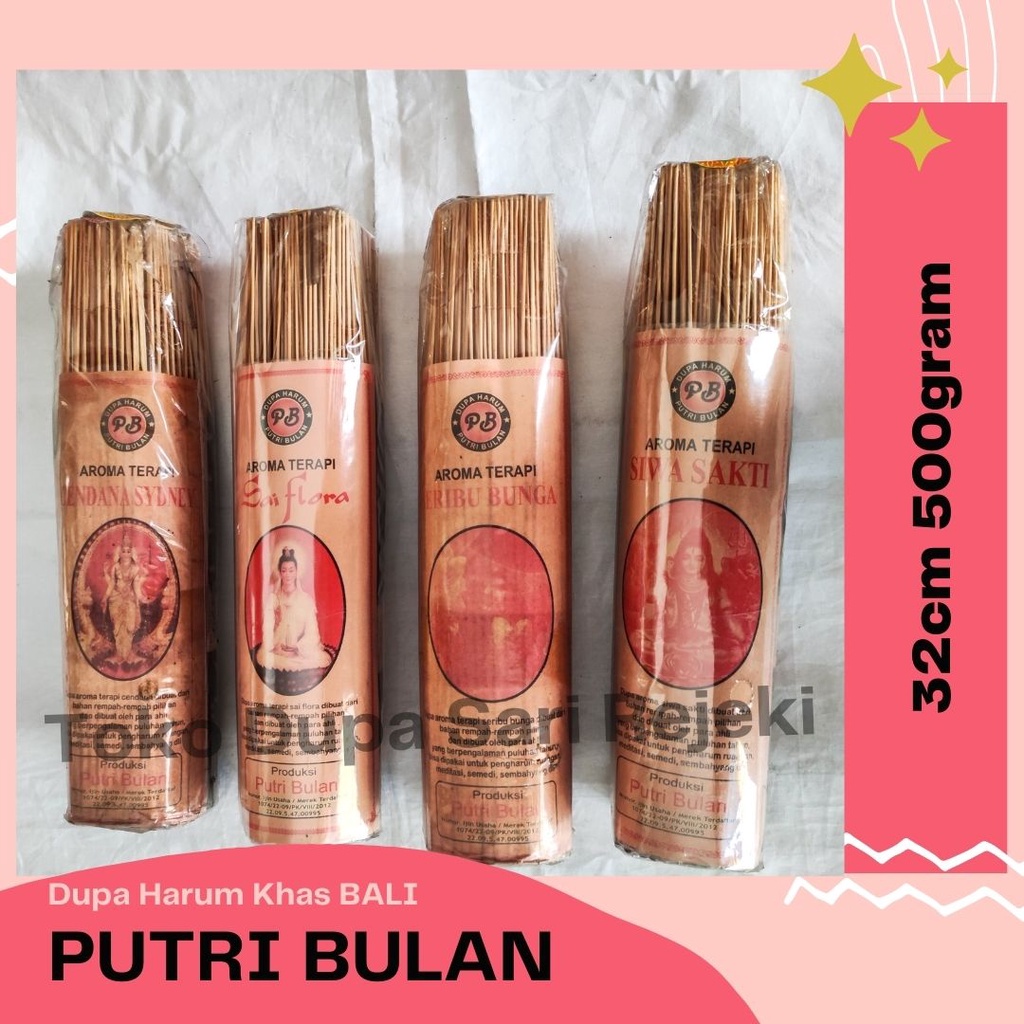 Jual Dupa Wangi Putri Bulan Gram Cm Shopee Indonesia