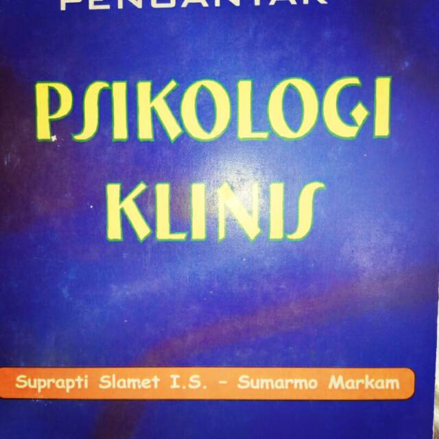 PENGANTAR PSIKOLOGI KLINIS