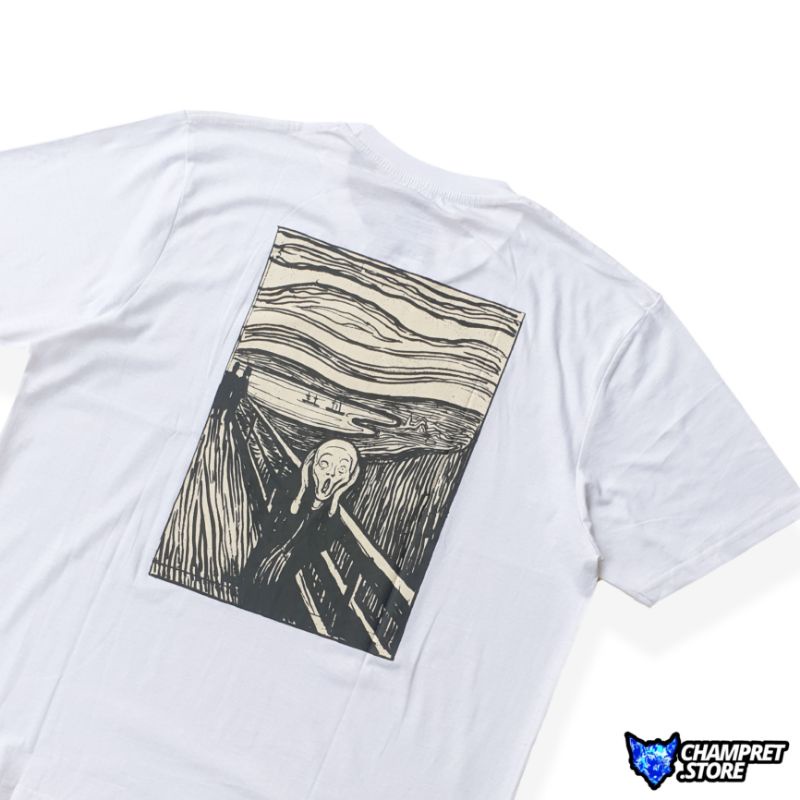 KAOS VANS || VANS X MOMA EDVARD MUNCH TEE