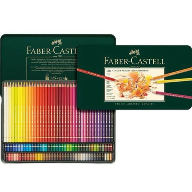 

Polychromos Set 60 - 120 Warna Tin Case ll Special Promo