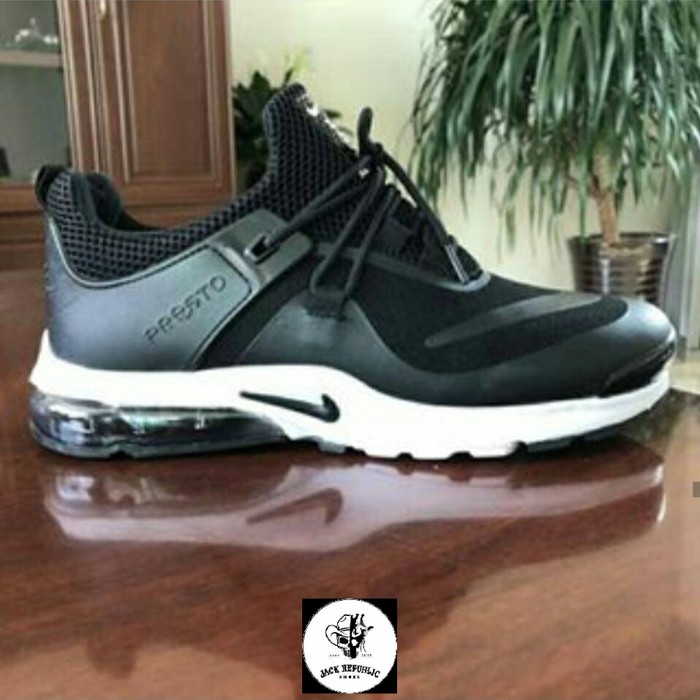 SEPATU SNEAKERS NIKE PRESTO BLACK WHITE GRADE ORI VIETNAM