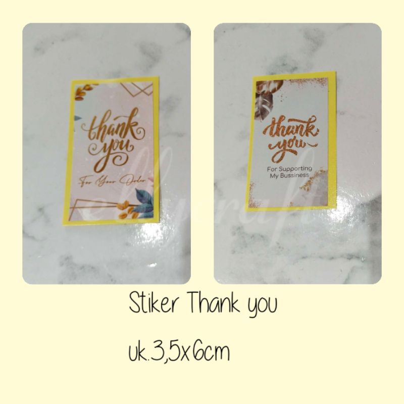

1pc Stiker Thank You