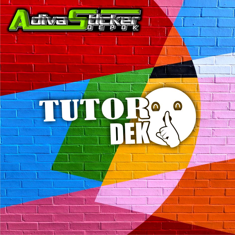 stiker tutor dek stiker viral