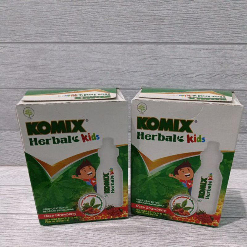 Komix Herbal Kids Tube (Box)