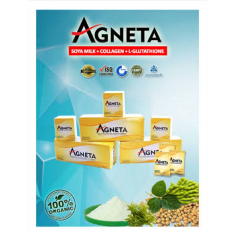 

AGNETA SOYA MILK ORIGINAL ( 2 Box isi 10 sachet )