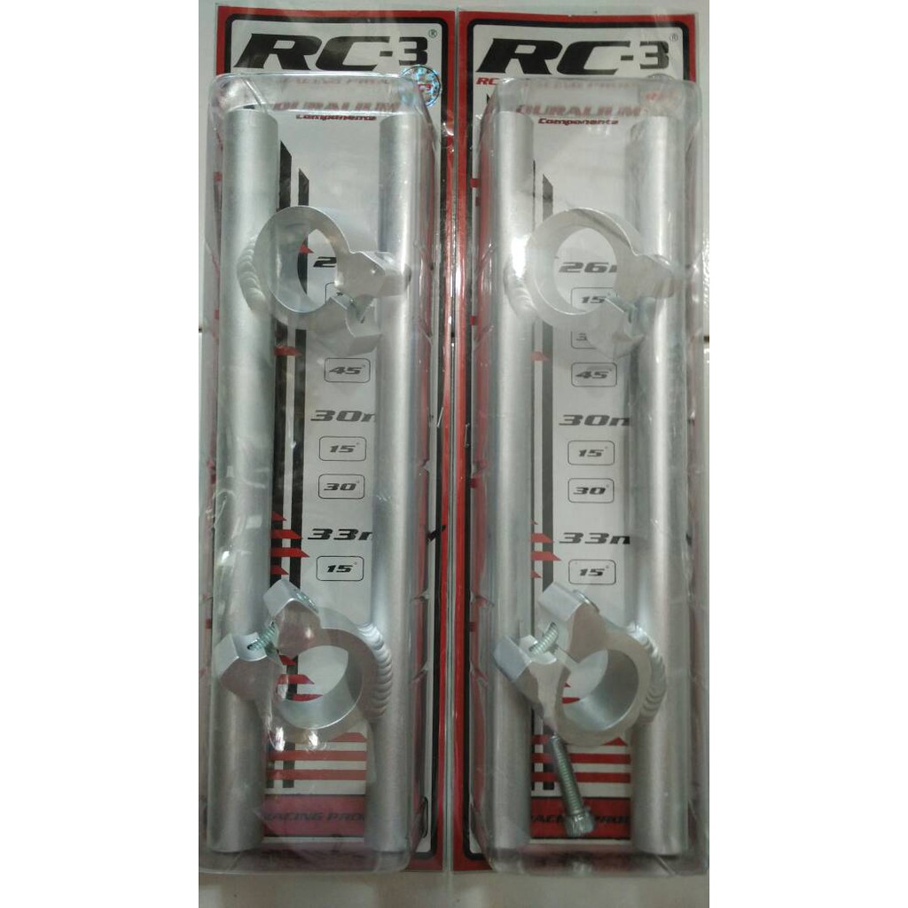 stang jepit drag RC3 15 derajat ninja r rr vixion dll