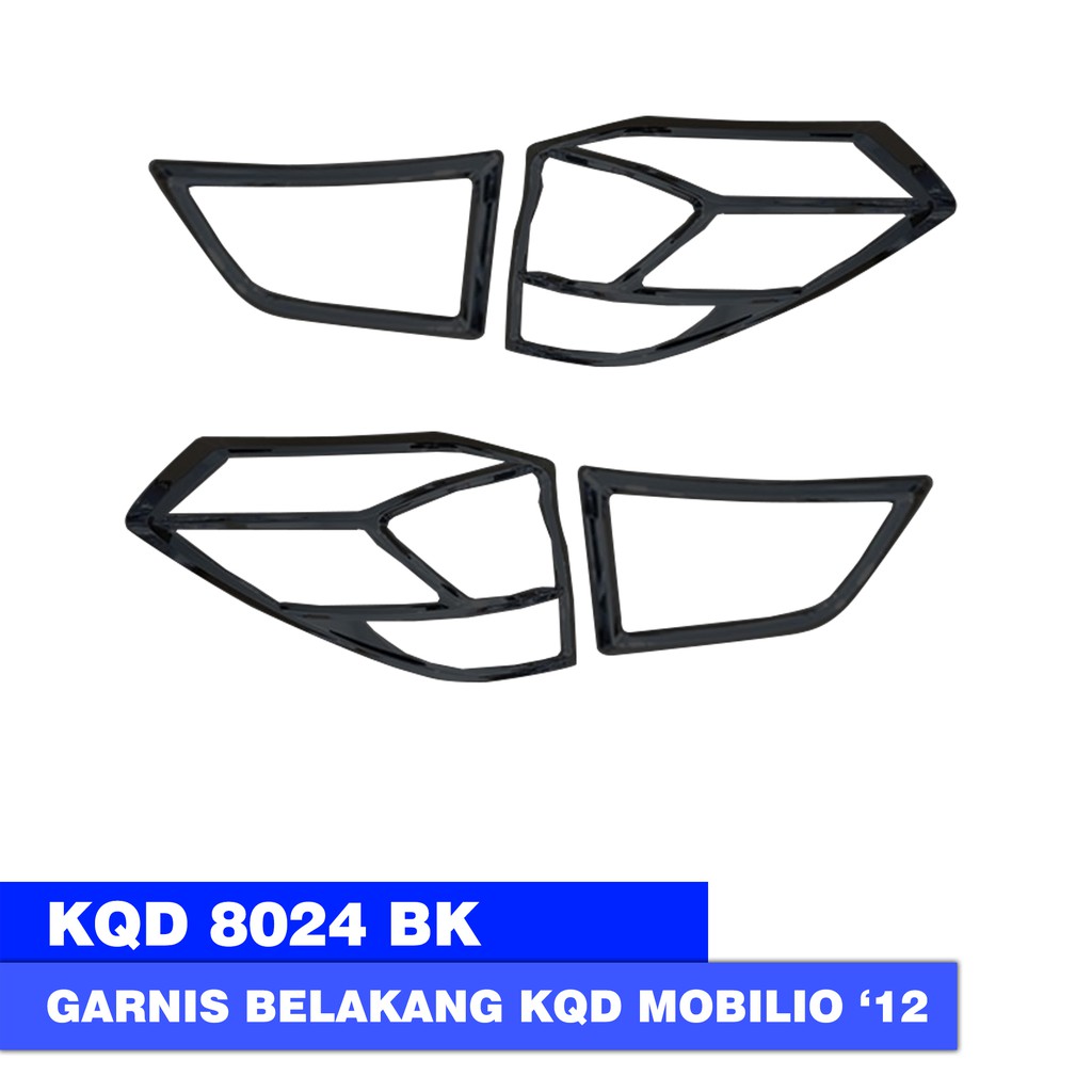 GARNIS LAMPU BELAKANG MOBIL HONDA MOBILIO 2012 CHROME LW 8024