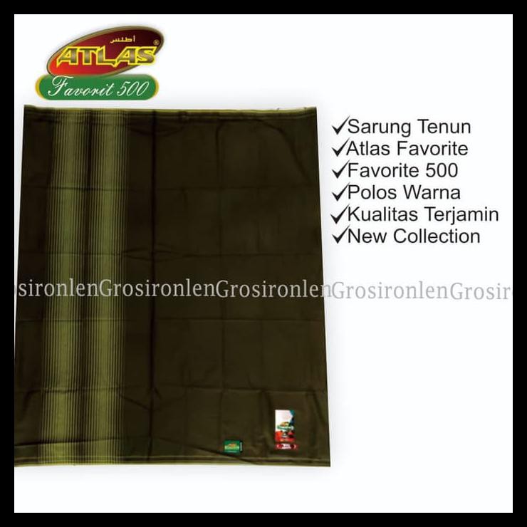 Sarung Atlas Favorite Polos Warna