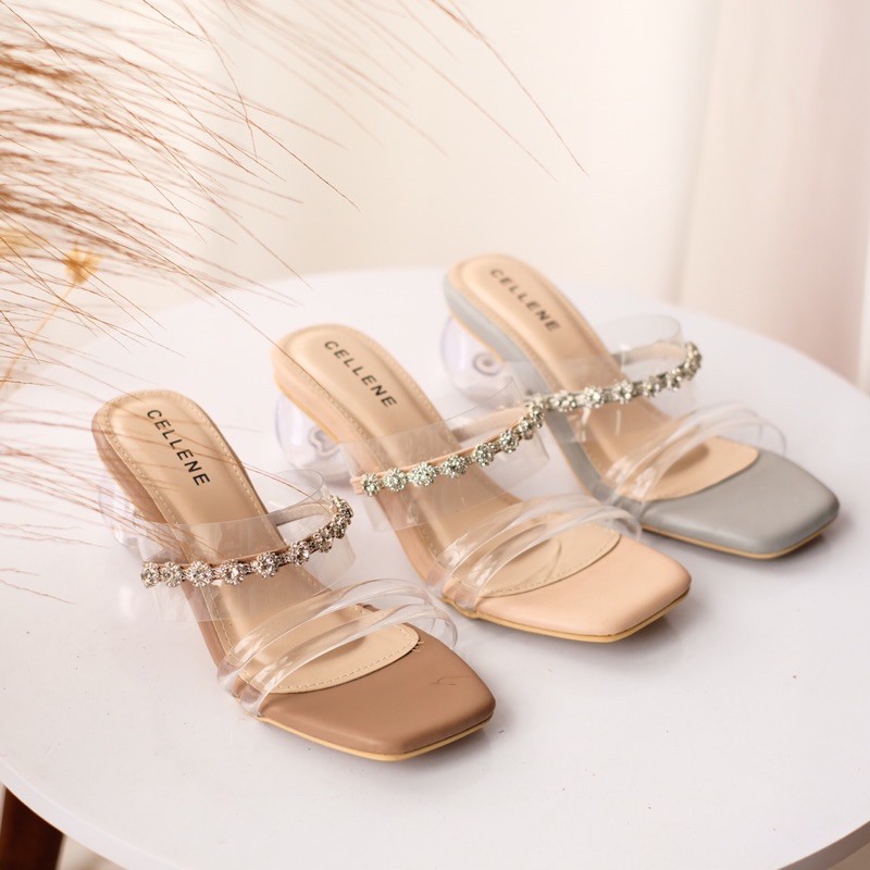 [CELLENE] ITZEL clear heels