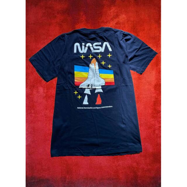 KAOS PULL & BEAR X NASA NAVY PREMIUM HIGH QUALITY HYPEBEAST