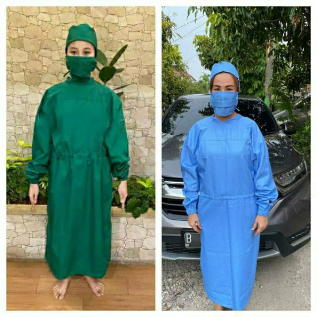 Jubah Operasi Dua Saudara surgical gown