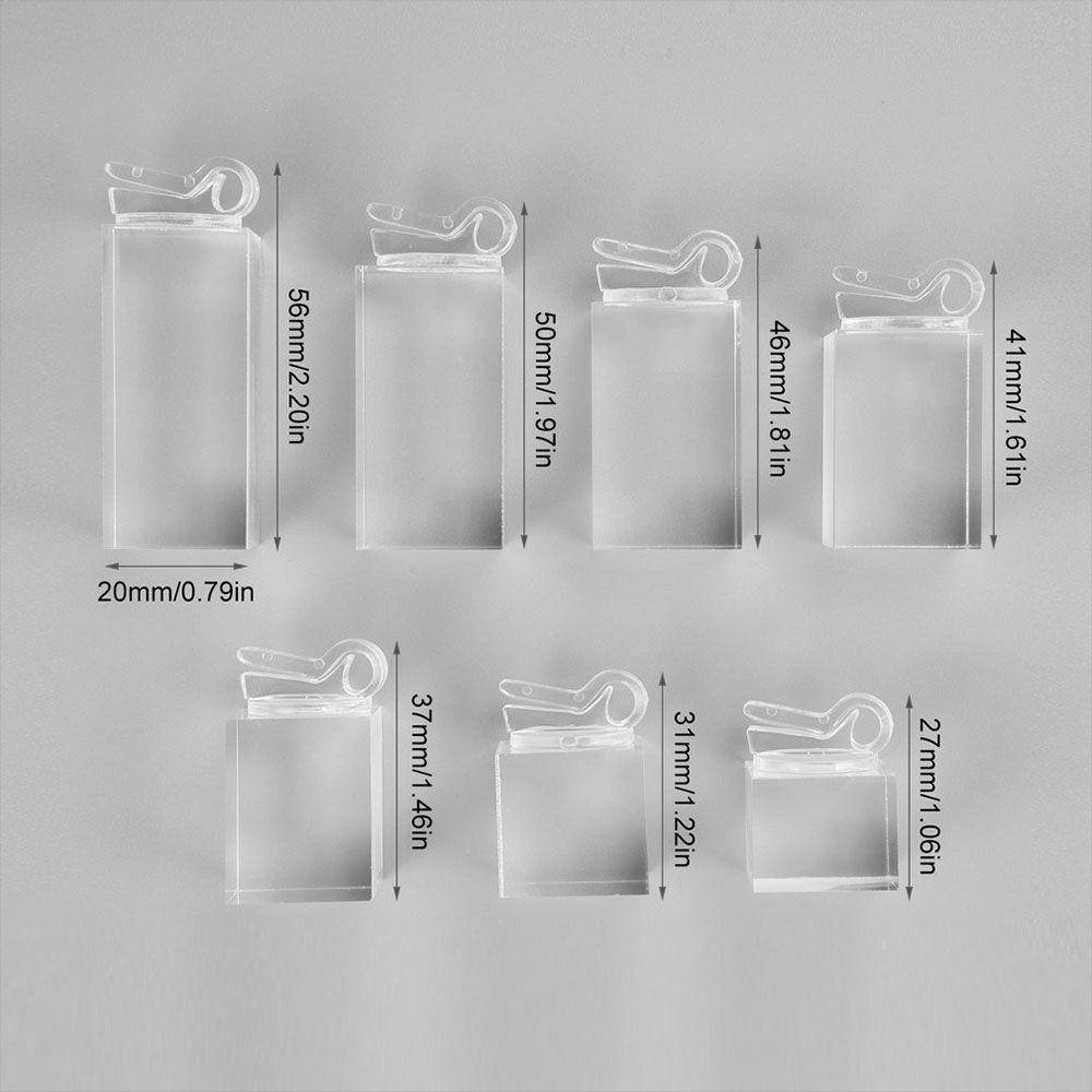 Agustinina Display Stand Holder Shop Home Storage Organizer Bawah Square Finger