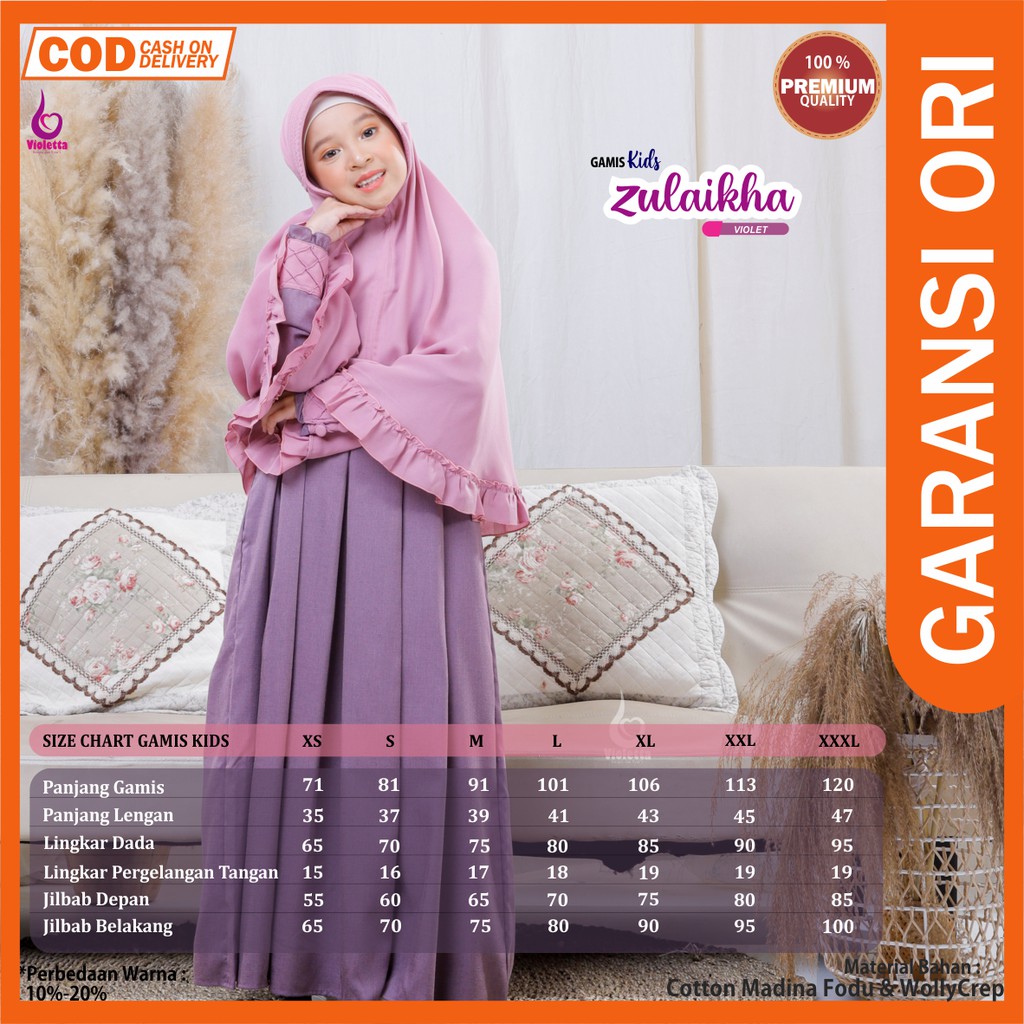 gamis remaja syari polos modern dan kekinian serta terbaru 2021 untuk lebaran plus kerudung
