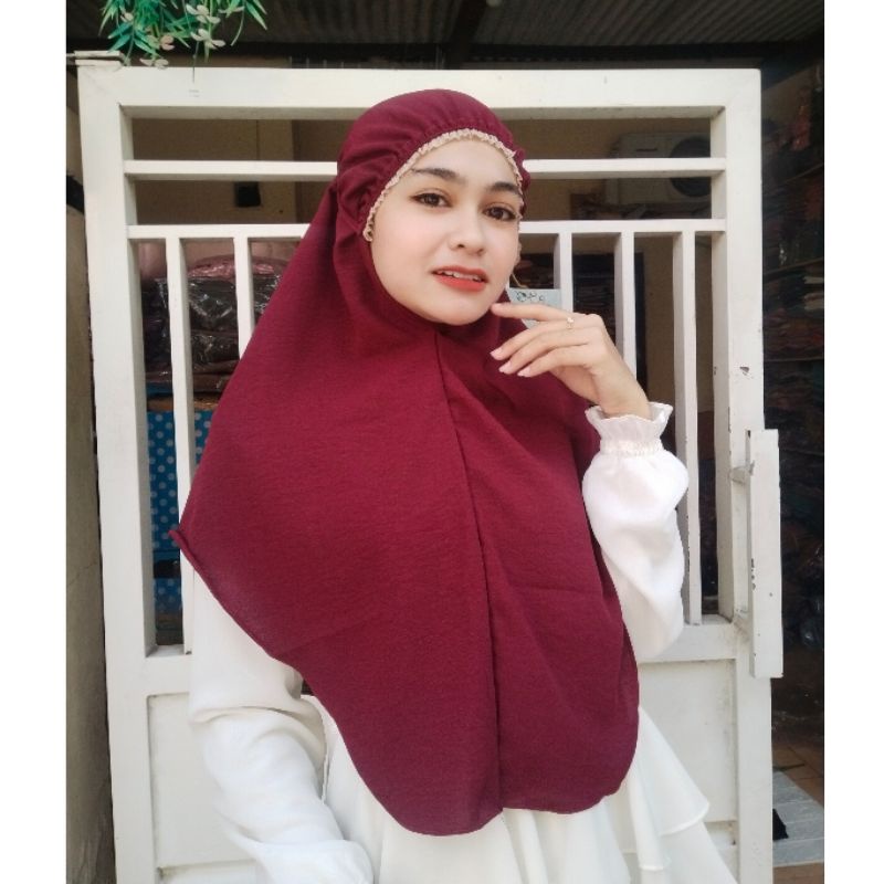 BERGO KERUT CRINCLE / BERGO KERUT / BERGO CRINCLE / JILBAB CRINCLE / BERGO TALI / JILVAB KERUT RENDA / JILBAB KERUT / BERGO MARYAM