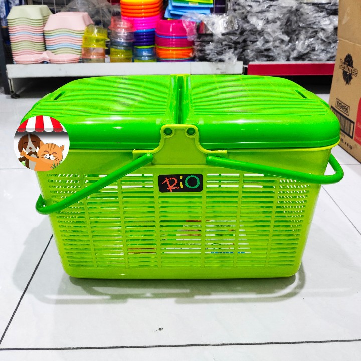 Keranjang Rio Kecil 2 Pintu - Pet Cargo Kucing
