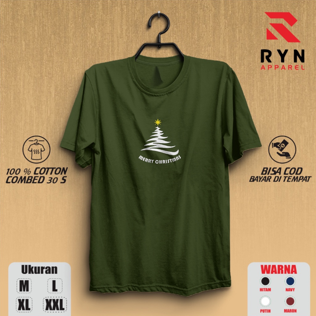Kaos Natal Merry Christmas Jesus Kristen Baju Natal Distro Kaos Couple Keluarga Kualitas Premium Mur