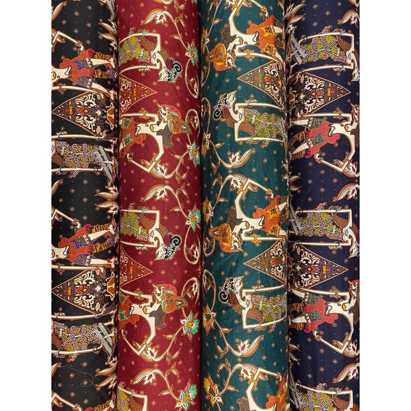 Kain Katun Batik Stretch Meteran/ Katun Halus Melar