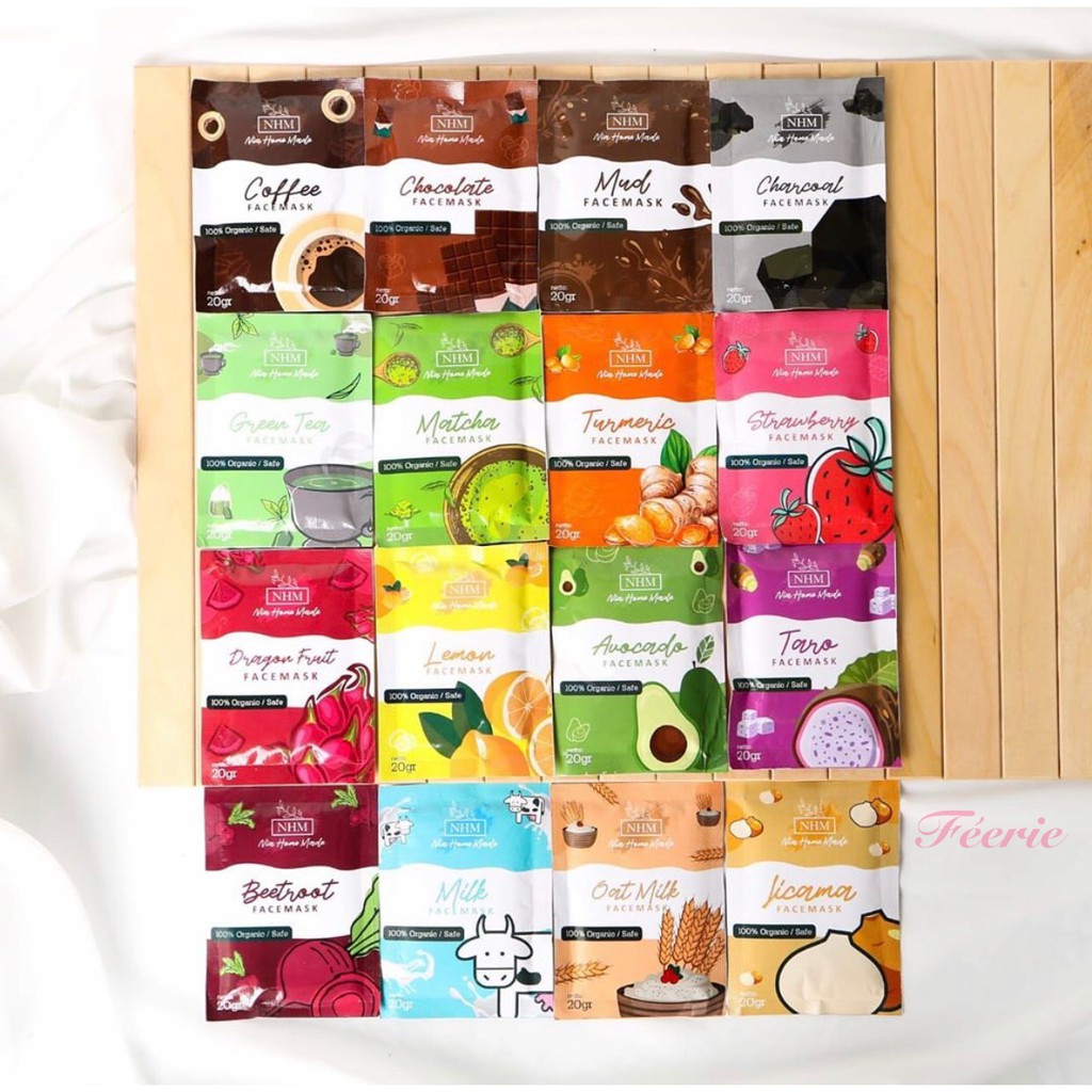 MASKER BUBUK ORGANIK by NHM  20 gram