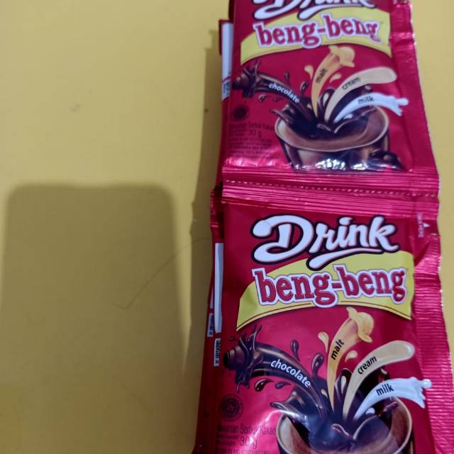 

Beng beng drink per renceng isi 10 pcs