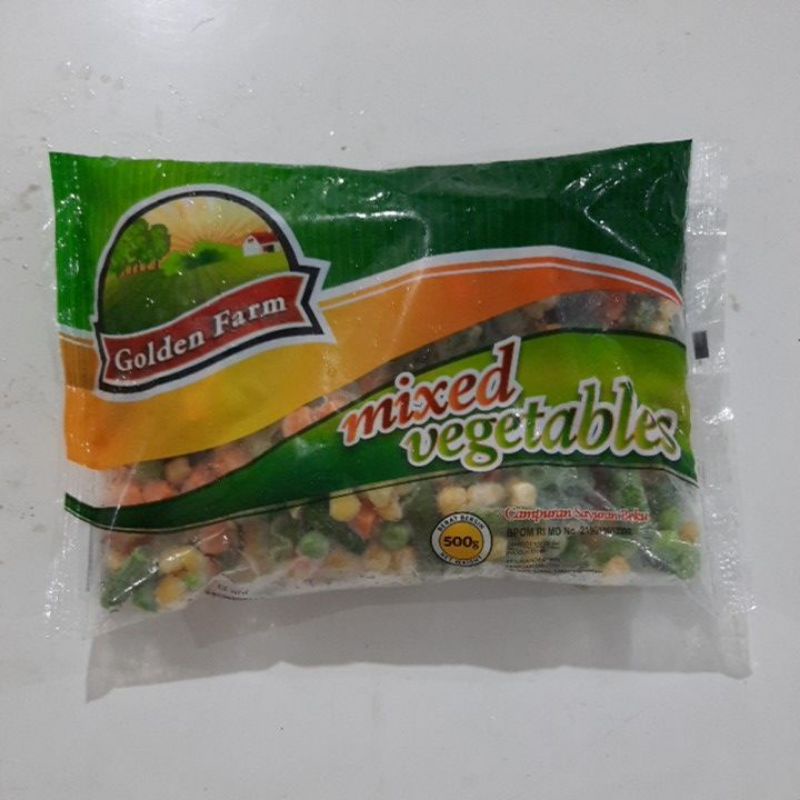 

GOLDEN FARM mix vegetables 500gr