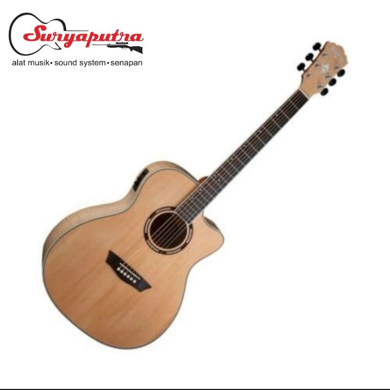 Jual Washburn AG40CEA Acoustic Electric Guitar Shopee Indonesia