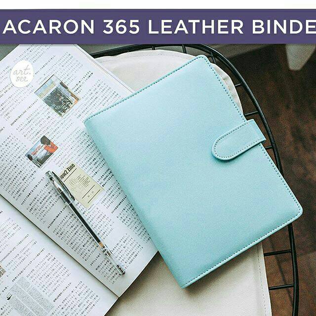 

Macaron 365 Leather Binder