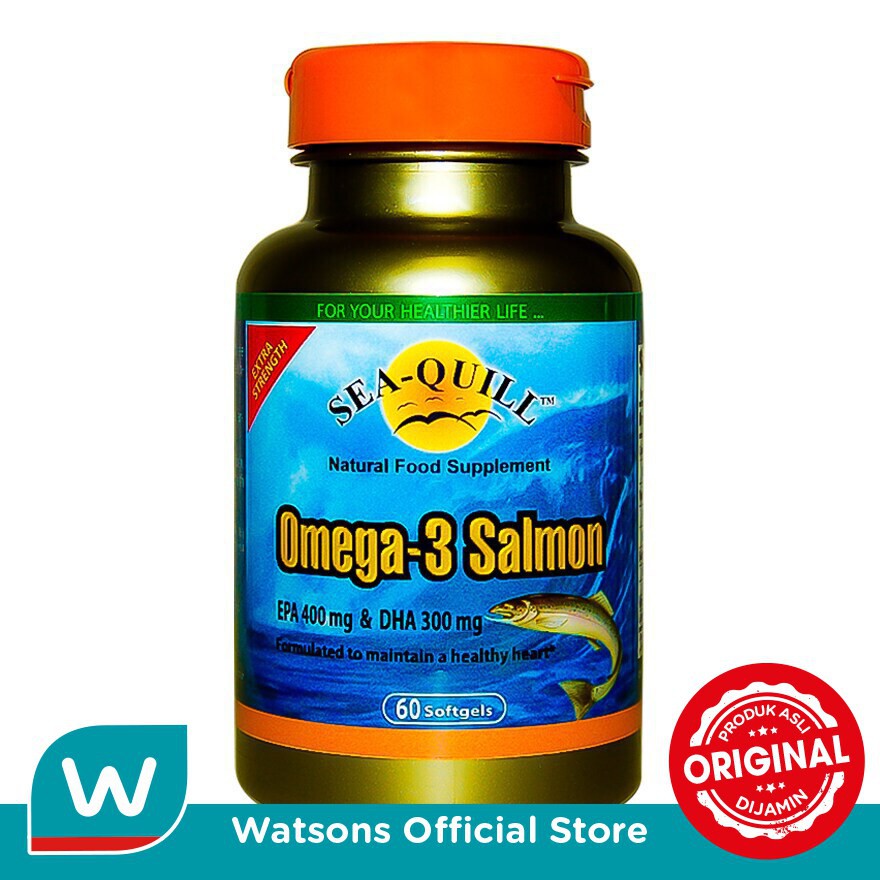 Seaquill Omega-3 Salmon 60's