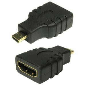 GENDER HDMI FEMALE TO MICRO HDMI MALE / KONEKTOR HDMI KE MICRO HDMI