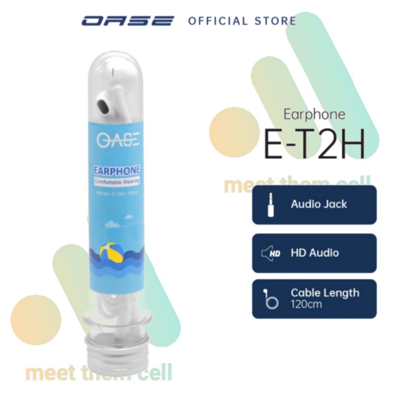 Headset/Earphone Oase E-T2H Original