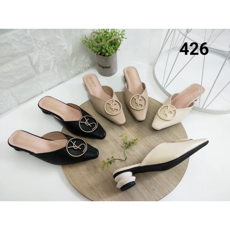 Sendal Wanita Heels 4 cm Simoncelli 426