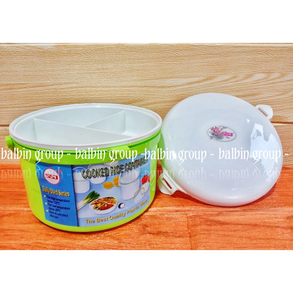 RANTANG NASI DAN LAUK /RANTANG SUSUN SATU/COOKED RICE CONTAINER/THE BEST QUALTY PLASTIC WARE/COD-BAYAR DITEMPAT