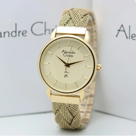 Jam Tangan Wanita Alexandre Christie AC 2857 Original