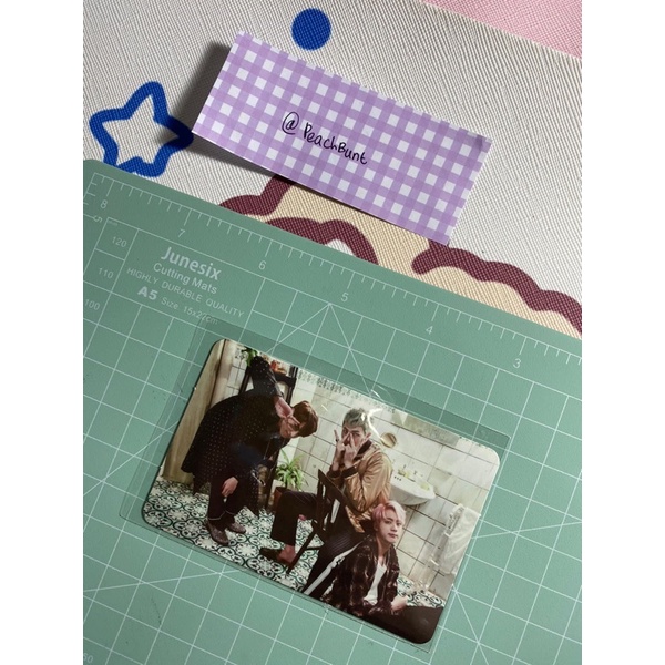 BTS MEMORIES 2016 DVD NAMJINKOOK PHOTOCARD OFFICIAL