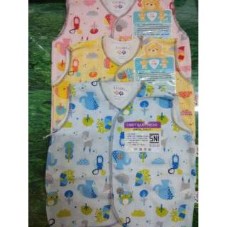  Baju  bayi  Libby 0 3months singlet print animal baju  bayi  