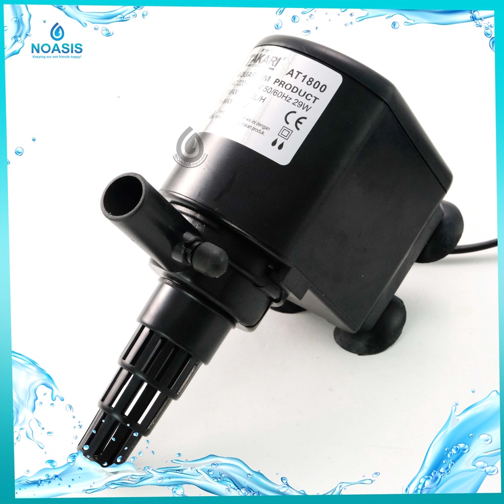 POMPA AIR POWER HEAD AQUARIUM TAKARI AT 1800 SUBMERSIBLE PUMP