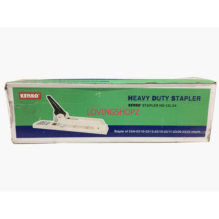 

Honeysu | Heavy Duty Stapler Kenko HD12L/24, Stapler/Staples Kenko HD 12L/24 Murah Baru