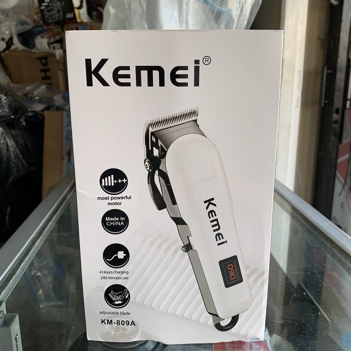 Hair Clipper KEMEI KM - 809A Recharge Alat Mesin Potong Rambut